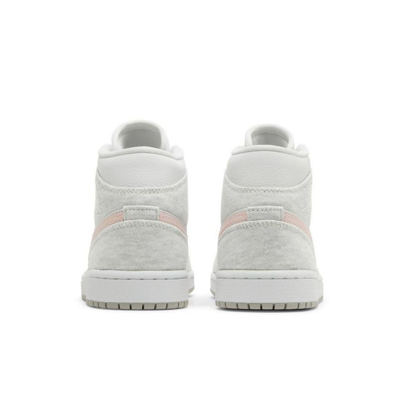 Dámské Boty Air Jordan 1 Mid Se Bílý Šedá Růžová