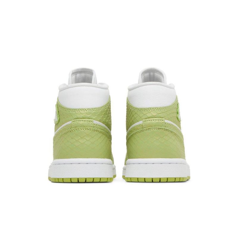 Dámské Boty Air Jordan 1 Mid Se Bílý Zelená