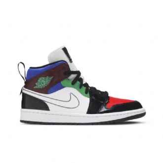 Dámské Boty Air Jordan 1 Mid Se Černá Bílý Vícebarevná