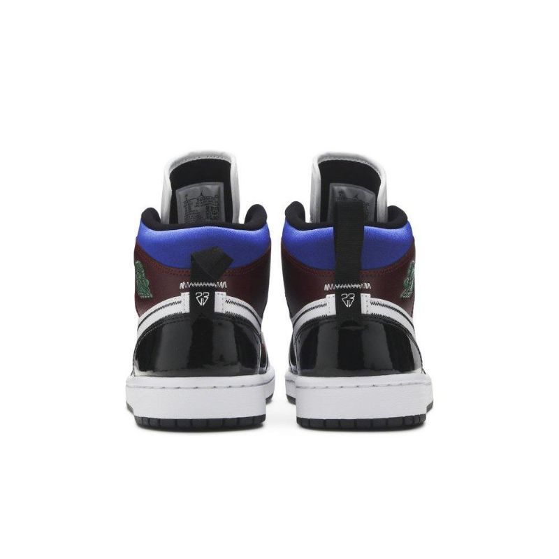 Dámské Boty Air Jordan 1 Mid Se Černá Bílý Vícebarevná