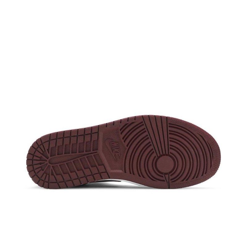 Dámské Boty Air Jordan 1 Mid Se Černá Bordeaux Bílý
