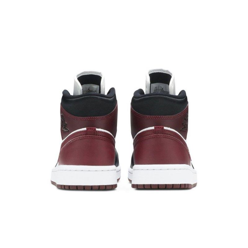 Dámské Boty Air Jordan 1 Mid Se Černá Bordeaux Bílý