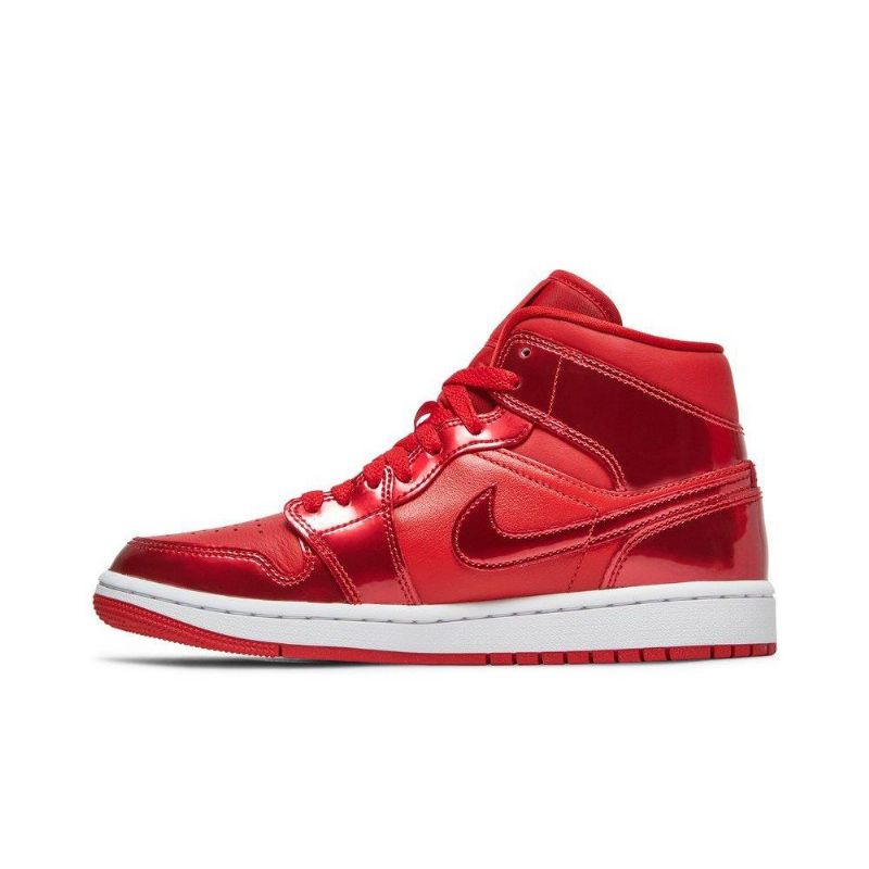 Dámské Boty Air Jordan 1 Mid Se Červené Bílý
