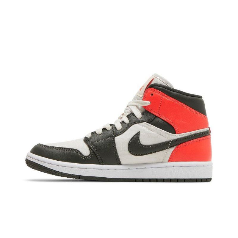 Dámské Boty Air Jordan 1 Mid Se Hnědá Červená Bílá