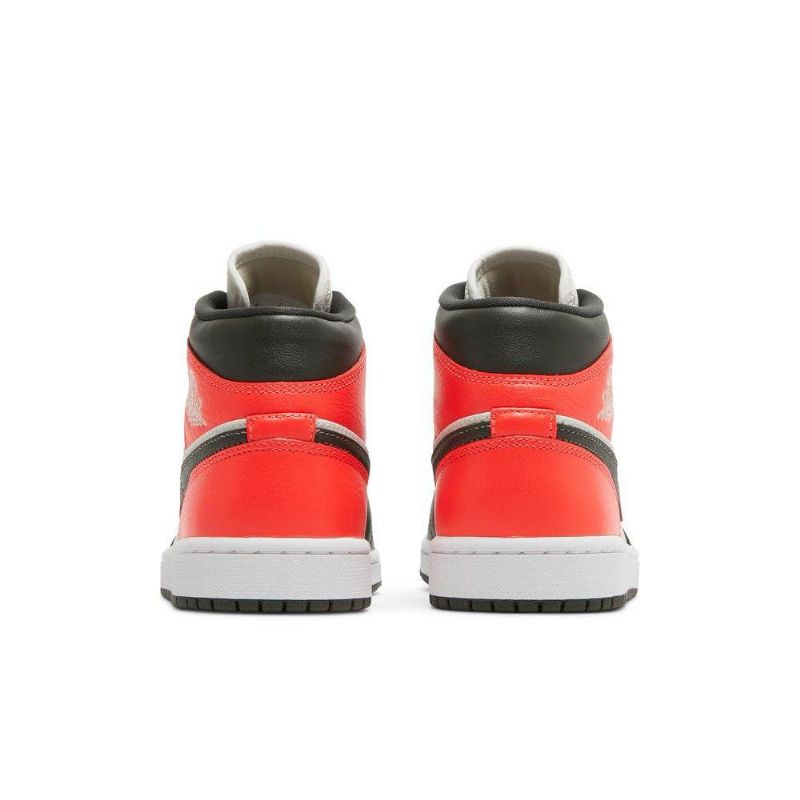 Dámské Boty Air Jordan 1 Mid Se Hnědá Červená Bílá
