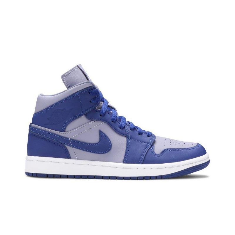 Dámské Boty Air Jordan 1 Mid Se Nachový Modrý Bílý