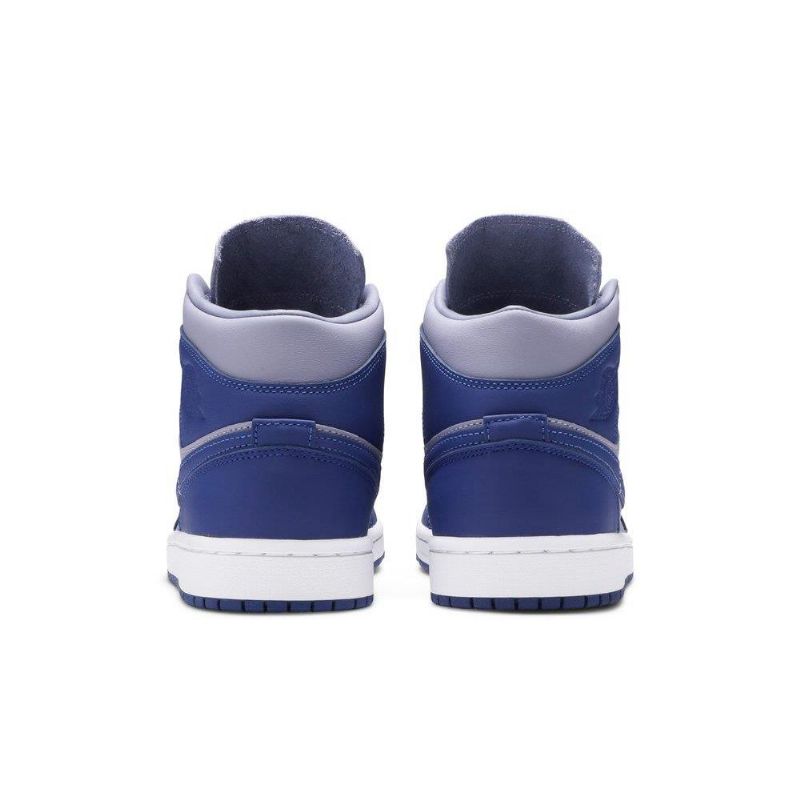 Dámské Boty Air Jordan 1 Mid Se Nachový Modrý Bílý