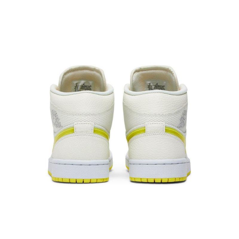 Dámské Boty Air Jordan 1 Mid Se Žlutá Bílý