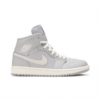 Dámské Boty Air Jordan 1 Mid Šedá Bílý