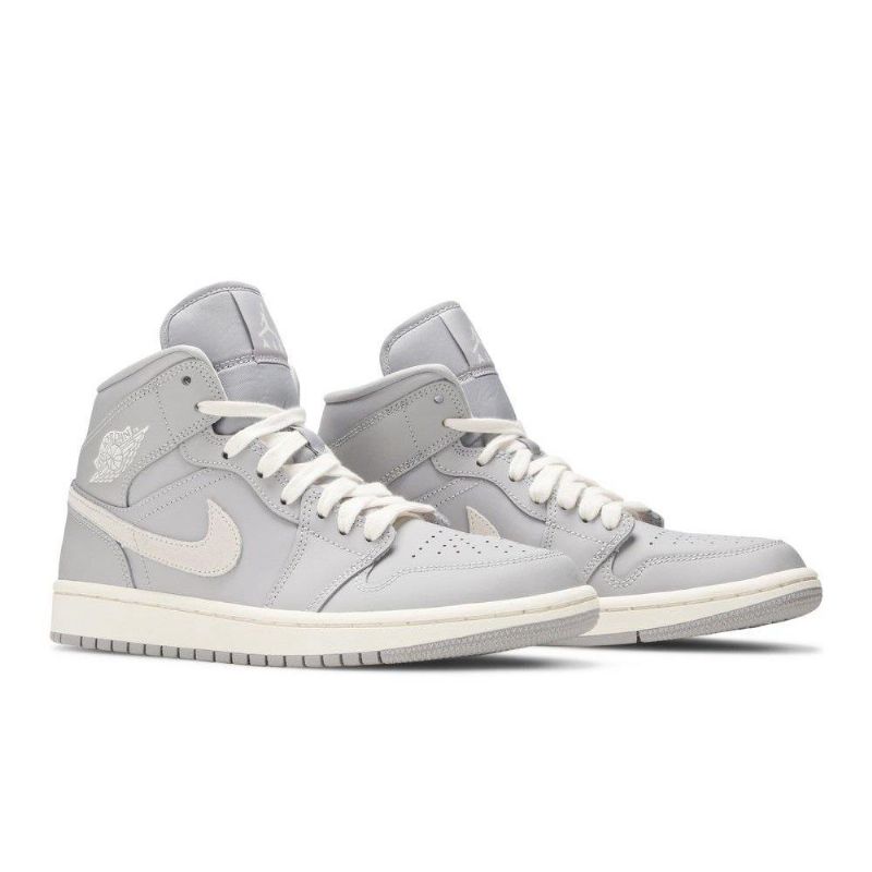 Dámské Boty Air Jordan 1 Mid Šedá Bílý