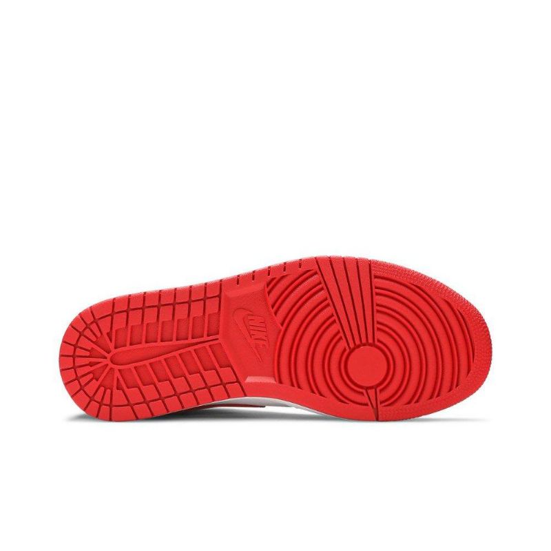 Dámské Boty Air Jordan 1 Mid Tmavě Modrá Červené Bílý