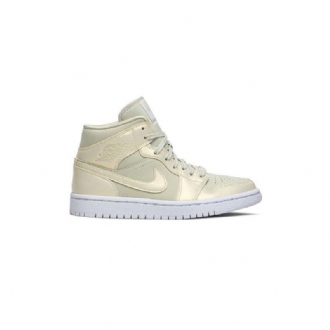Dámské Boty Air Jordan 1 Mid Žlutá Bílý