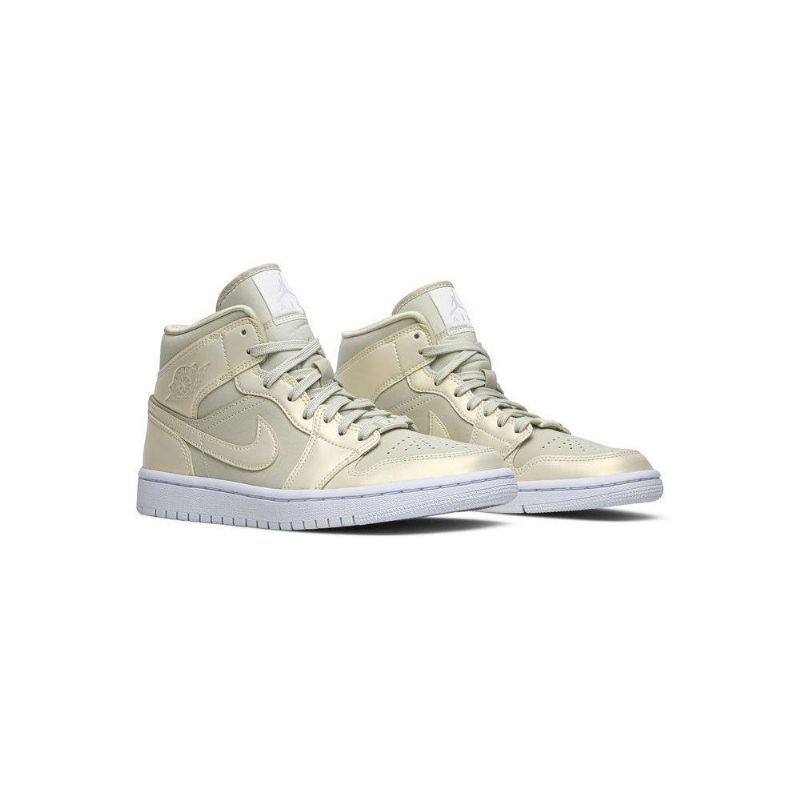 Dámské Boty Air Jordan 1 Mid Žlutá Bílý