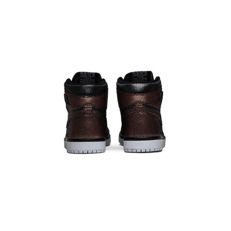 Dámské Boty Air Jordan 1 Retro High A Černá Rose Zlatý