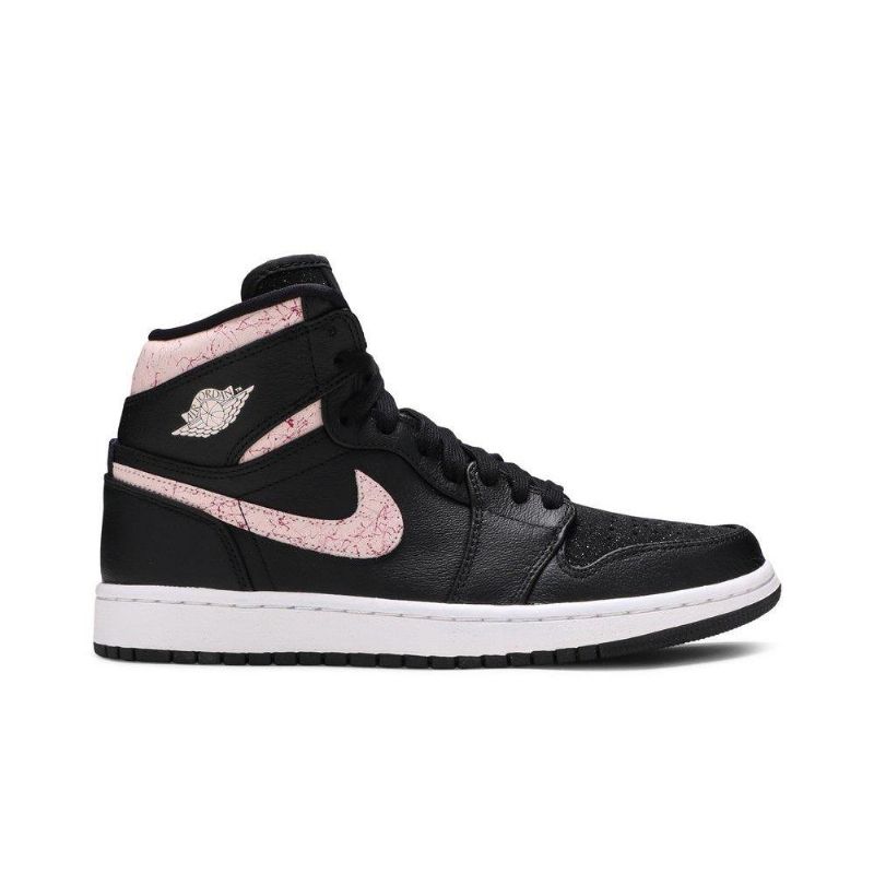Dámské Boty Air Jordan 1 Retro High Černá Růžová