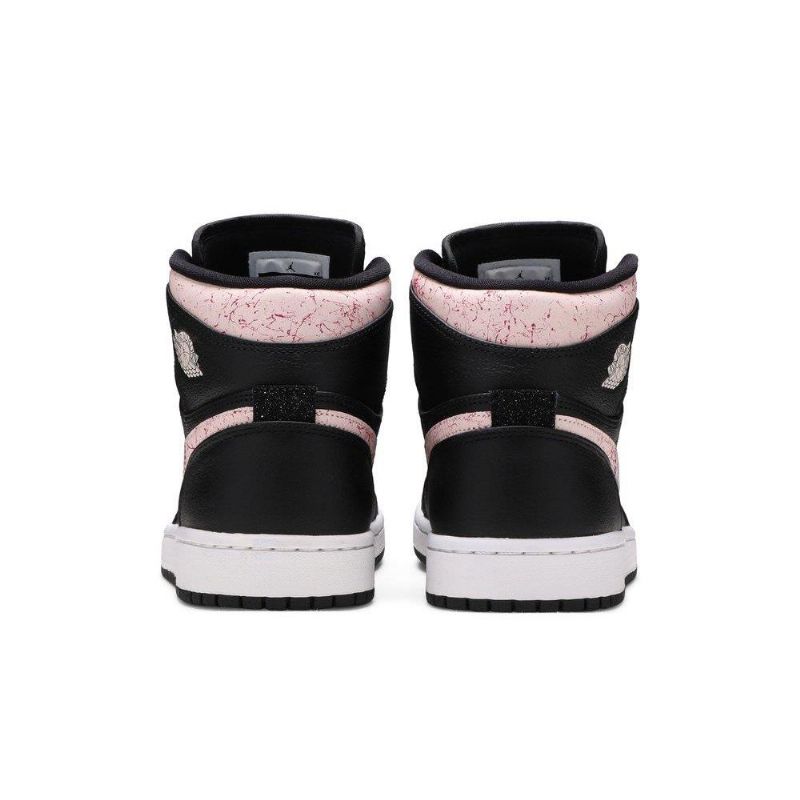 Dámské Boty Air Jordan 1 Retro High Černá Růžová