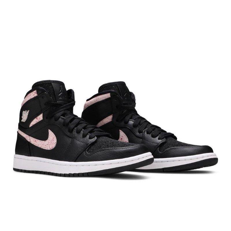 Dámské Boty Air Jordan 1 Retro High Černá Růžová