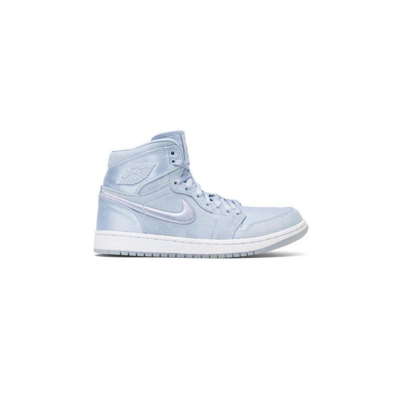 Dámské Boty Air Jordan 1 Retro High Modrý Bílý