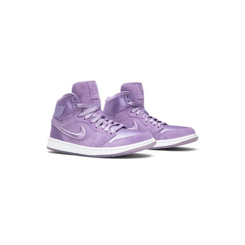 Dámské Boty Air Jordan 1 Retro High Nachový Bílý