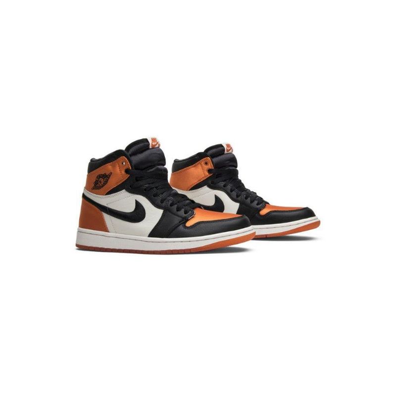 Dámské Boty Air Jordan 1 Retro High Og Černá Hnědý Bílý
