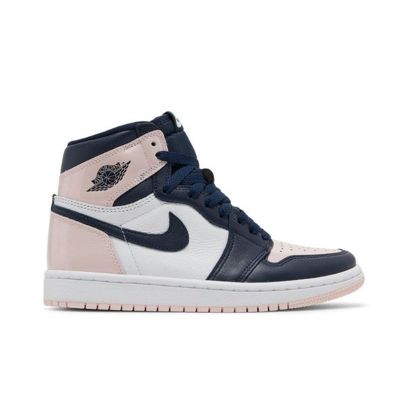 Dámské Boty Air Jordan 1 Retro High Og Se Růžová Bílý Tmavě Modrá