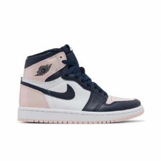 Dámské Boty Air Jordan 1 Retro High Og Se Růžová Bílý Tmavě Modrá