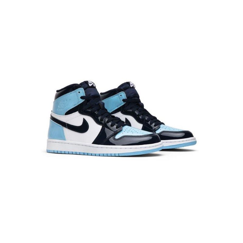 Dámské Boty Air Jordan 1 Retro High Og Tmavě Modrá Modrý