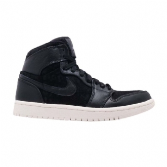 Dámské Boty Air Jordan 1 Retro High Premium Černá