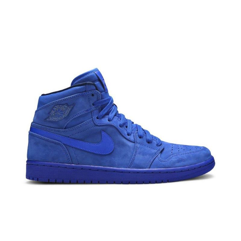 Dámské Boty Air Jordan 1 Retro High Premium Modrý