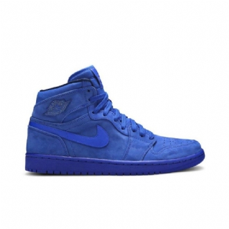 Dámské Boty Air Jordan 1 Retro High Premium Modrý