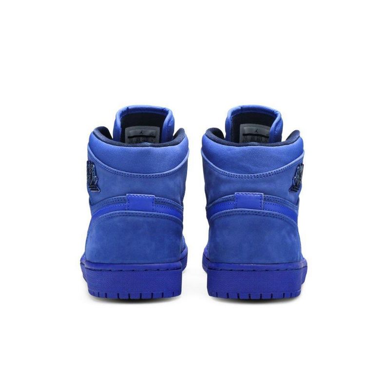 Dámské Boty Air Jordan 1 Retro High Premium Modrý