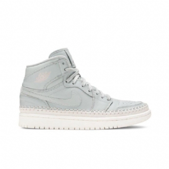 Dámské Boty Air Jordan 1 Retro High Premium Zelená Bílý