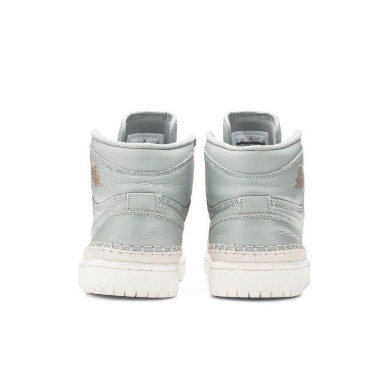 Dámské Boty Air Jordan 1 Retro High Premium Zelená Bílý
