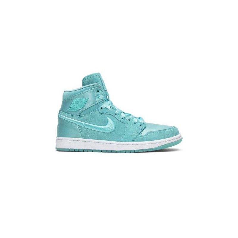 Dámské Boty Air Jordan 1 Retro High Turquoise Bílý