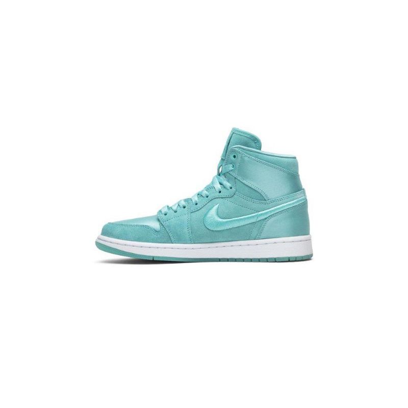 Dámské Boty Air Jordan 1 Retro High Turquoise Bílý