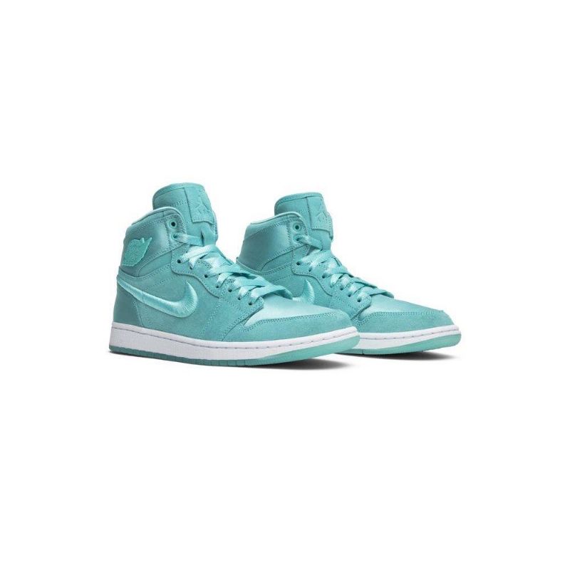 Dámské Boty Air Jordan 1 Retro High Turquoise Bílý