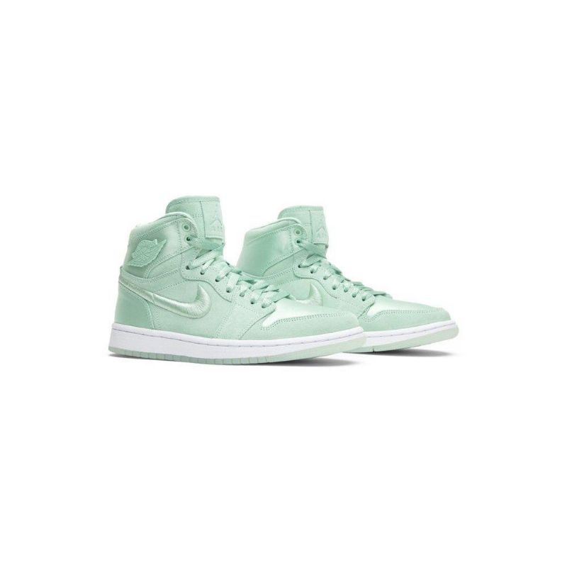 Dámské Boty Air Jordan 1 Retro High Zelená Bílý