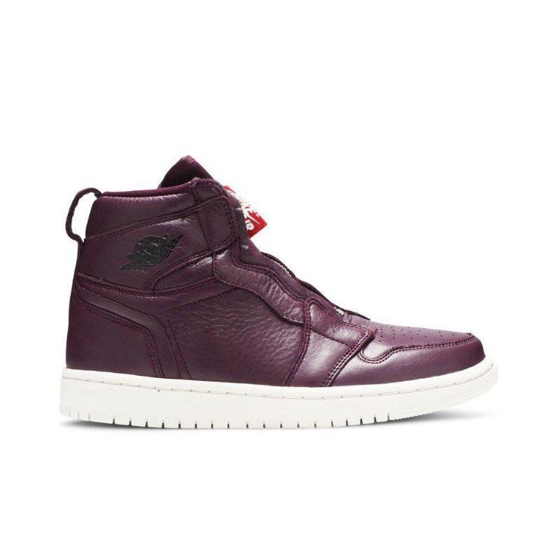 Dámské Boty Air Jordan 1 Retro High Zip Bordeaux