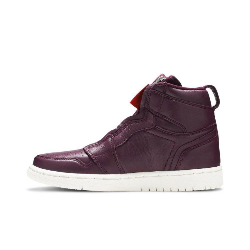 Dámské Boty Air Jordan 1 Retro High Zip Bordeaux