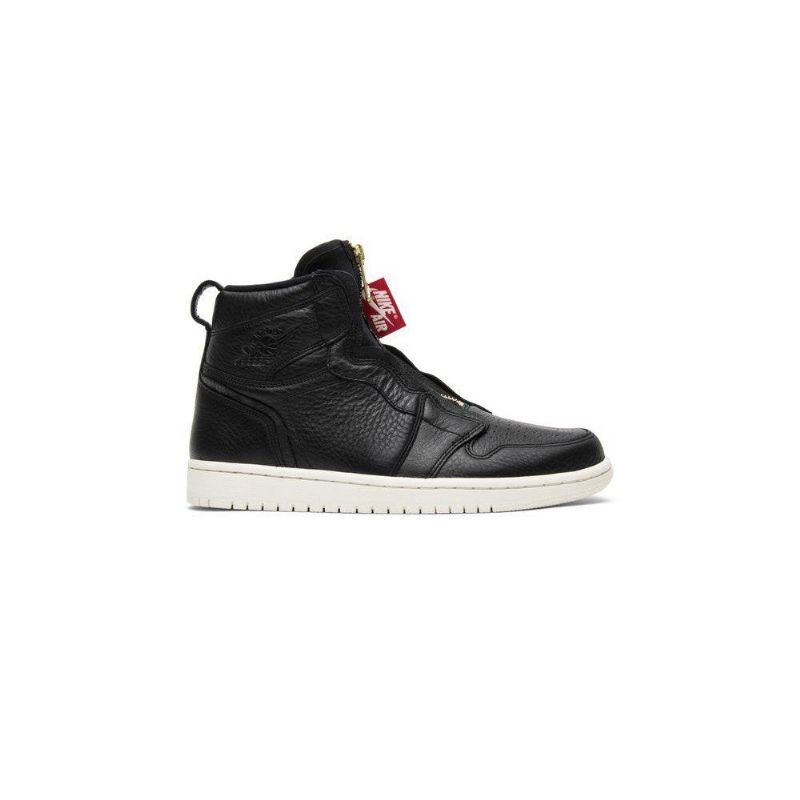 Dámské Boty Air Jordan 1 Retro High Zip Černá Bílý