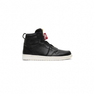 Dámské Boty Air Jordan 1 Retro High Zip Černá Bílý
