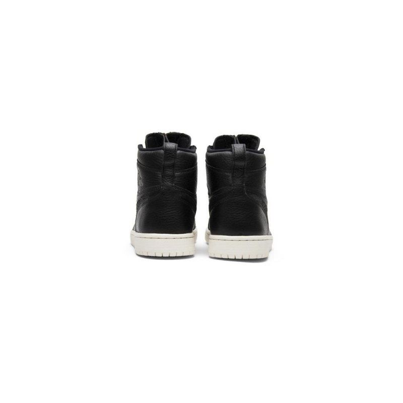 Dámské Boty Air Jordan 1 Retro High Zip Černá Bílý