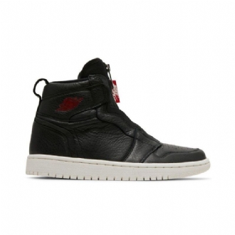 Dámské Boty Air Jordan 1 Retro High Zip Černá Červené