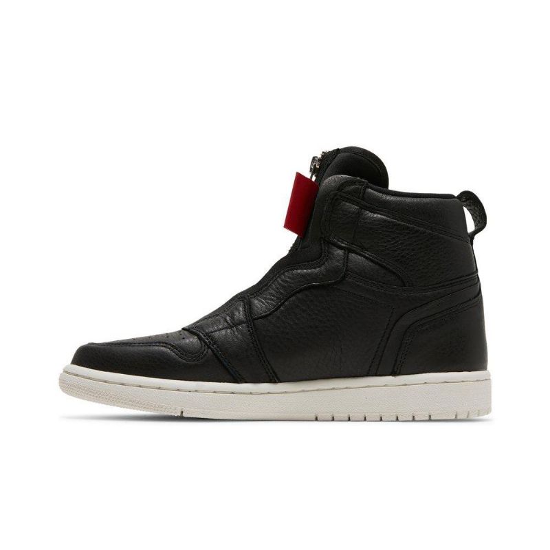 Dámské Boty Air Jordan 1 Retro High Zip Černá Červené