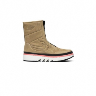Dámské Boty Air Jordan 1 Retro Jester Xx Béžová Zelená Růžová Černá