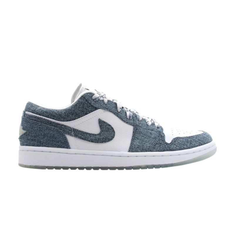 Dámské Boty Air Jordan 1 Retro Low Bílý Modrý
