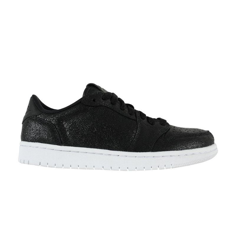 Dámské Boty Air Jordan 1 Retro Low Černá Zlatý Bílý