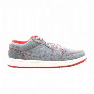 Dámské Boty Air Jordan 1 Retro Low Modrý Červené Bílý