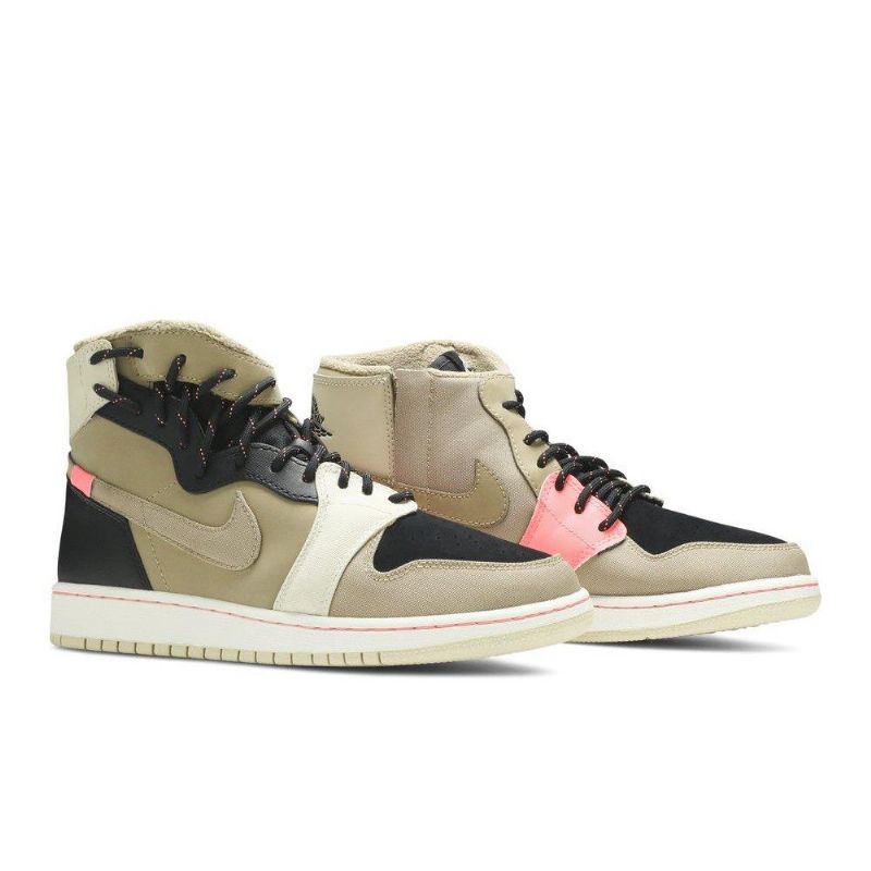 Dámské Boty Air Jordan 1 Retro Rebel Xx Olive Zelená Černá Růžová
