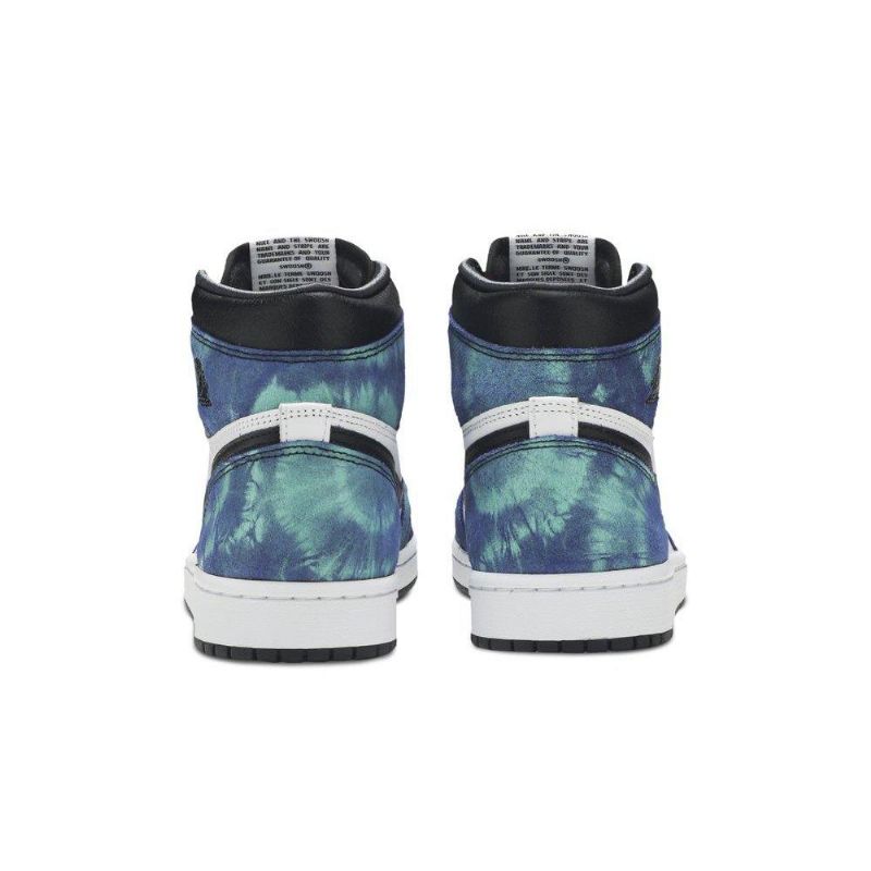 Dámské Boty Air Jordan 1 Retro Vysoké A Bílé Černé Zelené